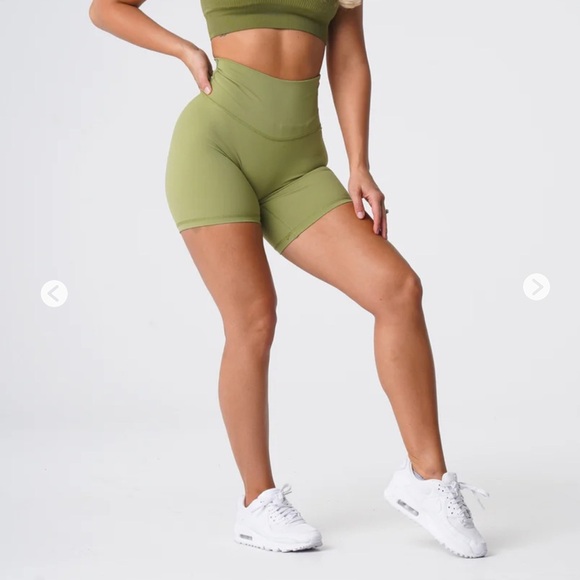 NVGTN Olive Signature 2.0 Shorts - Picture 5 of 6